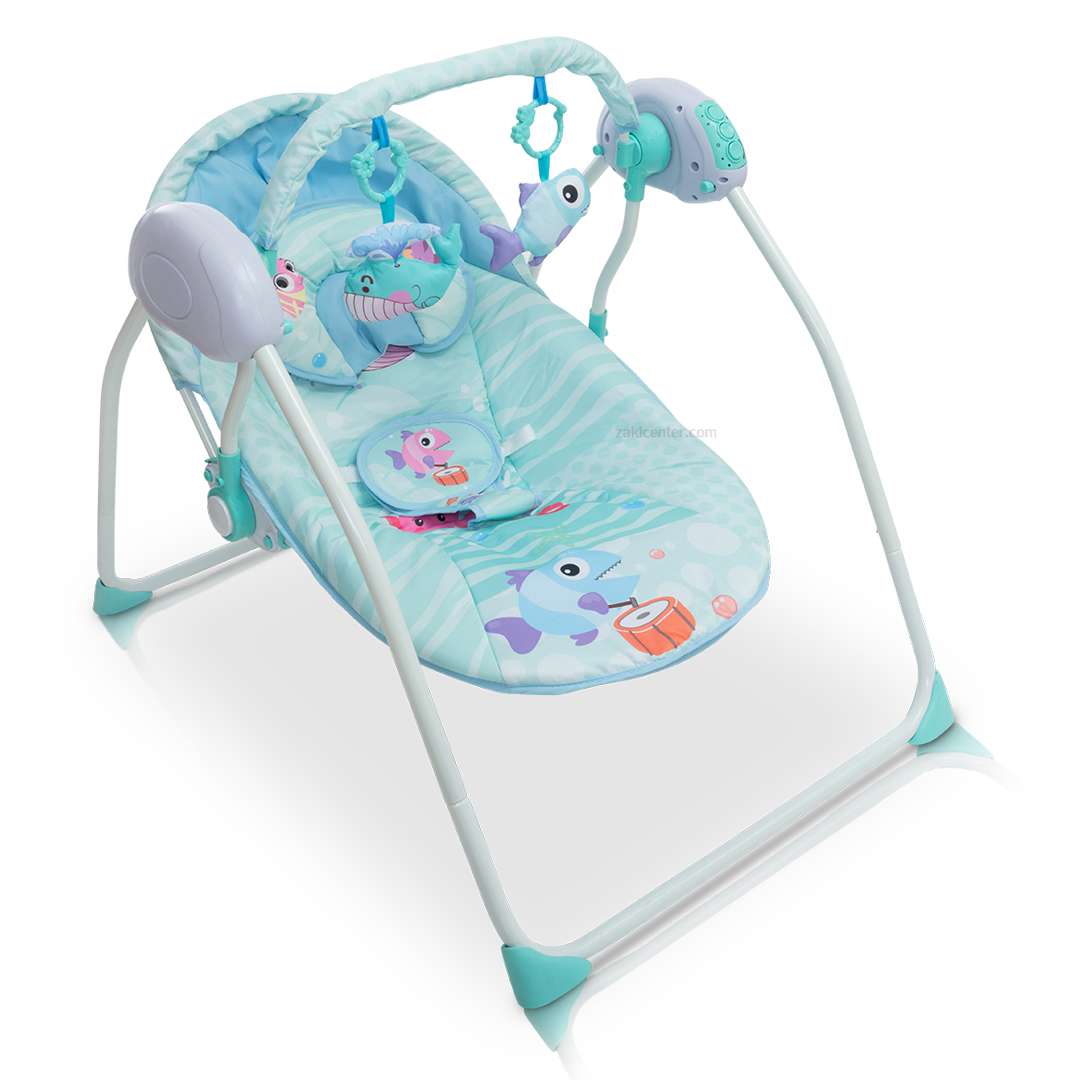 BABY JOY Baby Swing, Remote Control Baby Rocker w/Removable Crib Netti –  ToysCentral - Europe